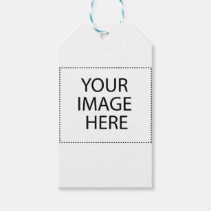 Customise with Your Impression Reward Tags photo relating to Customizable Gift Tags Printable named Customise with Your Graphic Present Tags